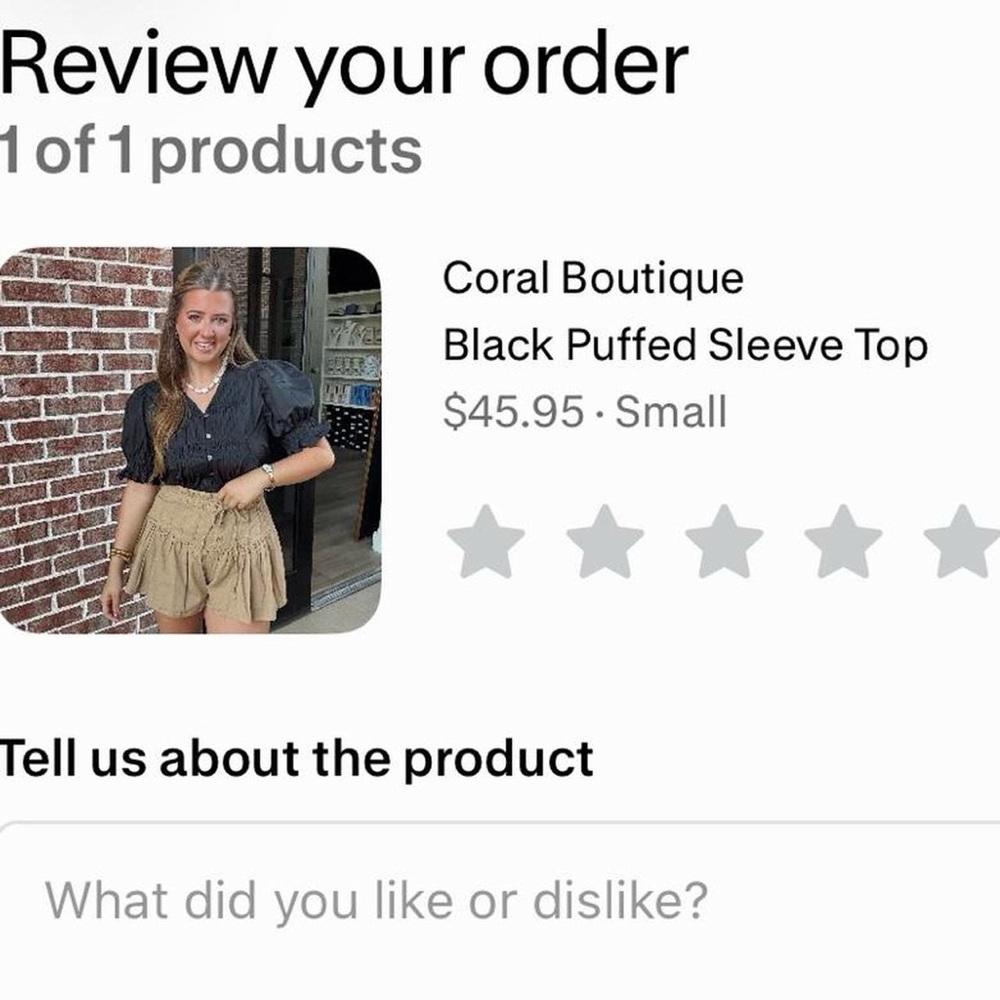 Entro Black Button-Down Blouse - image 5